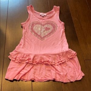 Sofi knit heart stone dress